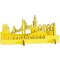 Little & Wood: Woodlet: Medium - San Francisco - 3D Wooden Kit-Set, City Puzzle, Easy Assembly, Pop Build Fun, 100% Sustainably Sourced Wood, Ages 6+
